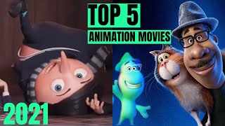 Top 5 best upcoming animation movies 2021