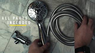How to Install an AquaBliss Handheld Shower Set