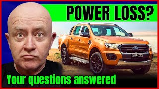 Ford Ranger 3.2 power loss (Q\u0026A) | Auto Expert John Cadogan