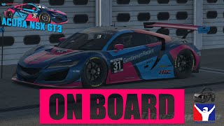 iRacing - RPM - NSX GT3 - Road Atlanta - Valve Index VR | SFX-100