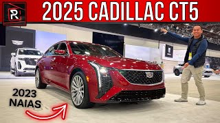 The 2025 Cadillac CT5 Gets A Serious Upgrade In Design & Interior Technology