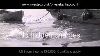 It's your time for the Investec Private bank account TV advert