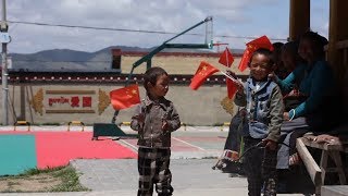 甘肃尕秀：我和我的祖国「快闪」︱Gaxiu village, Luqu county, Gansu province, China