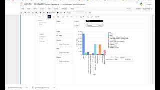 Demonstration of interactive pygwalker analysis with python