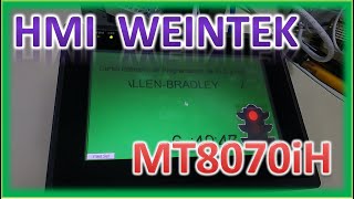 Conectarse a un HMI Weintek MT8070iH