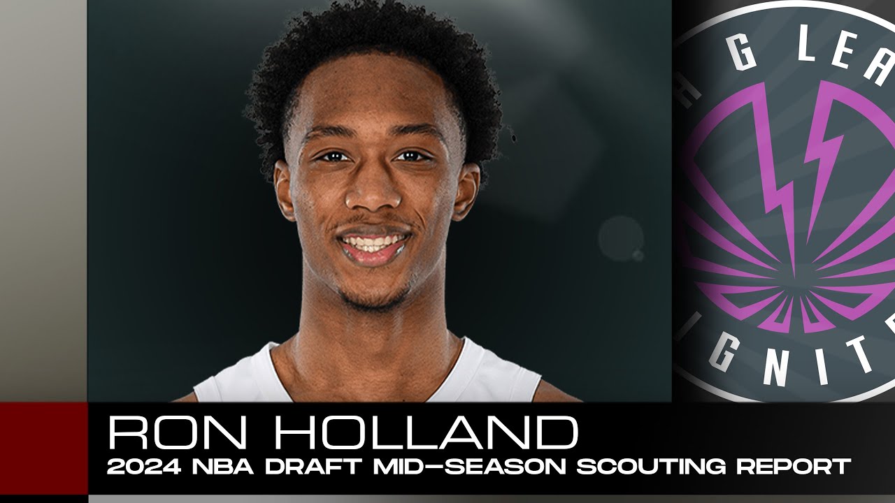 Ron Holland Mid-Season Highlights | 2024 NBA Draft - YouTube