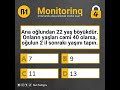 monitorinq imtahanı üzrə model sual ibtidaisinif nailsadigov monitorinq sinif4