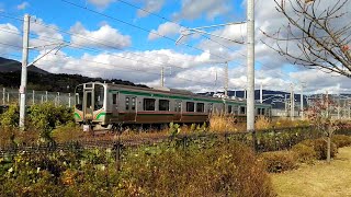 【警笛あり】E721系P-41編成(KY出場回送兼試運転?) 桑折駅付近通過