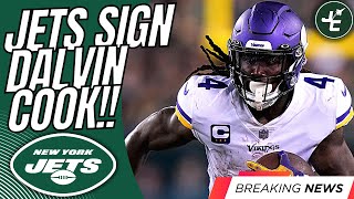 BREAKING: Dalvin Cook SIGNS With The New York Jets! | 2023 Free Agent Running Back Signing