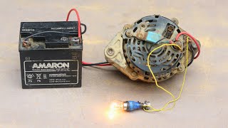 How to Wiring 2 pin Alternator | Lucas Tvs 2 pin Alternator Connection | 2 Wire Alternator Ignition