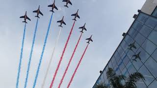 Top Gun et la Patrouille de France au Festival de Cannes impressionnant