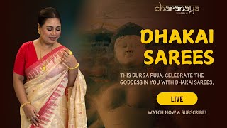 Dhakai Special LIVE | Durga Puja Special Collection | LIVE | Sharanaya Boutique