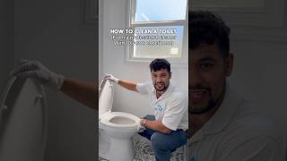 How to Clean a Toilet - from a professional cleaner With 10 years experience #cleaninghacks #toilet