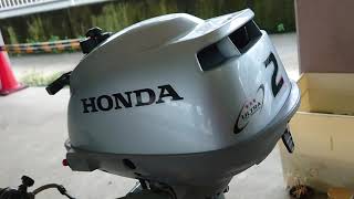 【ｷｬﾌﾞｵｰﾊﾞｰﾎｰﾙ】HONDA2馬力船外機