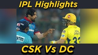IPL 2019: Ishant Sharma Vs Shane Watson | CSK Vs DC Highlights