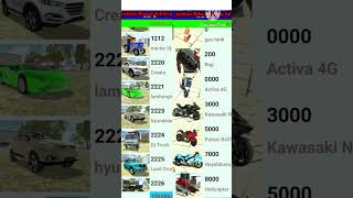 Indian Bike Driving 3d & Indian Heavy Driving All Cheat Codes+infinity health also #shots