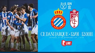 🔴 LIVE | ⚽️ RCDE Juvenil A 🆚 Granada CF | 1/16 | Copa Del Rey Juvenil | #EspanyolMEDIA #La21