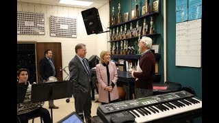 First Lady of Louisiana visits Covington High School