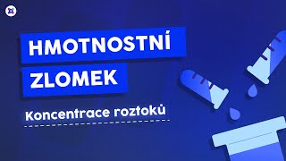 Hmotnostní zlomek: řešení příkladů chemické fakulty. Výpočet koncentrace