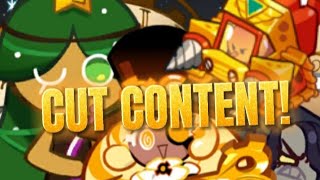 Cut / Unused Content in Cookie run: Kingdom! (Scrapped cookies,animations,etc)