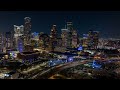 Amazing 4k Aerial Time-Lapse of Downtown Houston, Texas