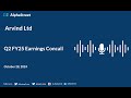 Arvind Ltd Q2 FY2024-25 Earnings Conference Call