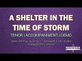 A Shelter in the Time of Storm | Tenor | Piano