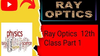 Ray Optics class 12th Part 1 / Ray Optics class 12th ka 1st part