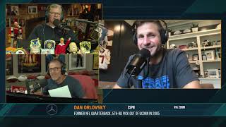 Dan Orlovsky on the Dan Patrick Show Full Interview | 9/22/21