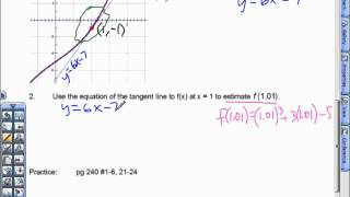 3 9 Linear Approximation