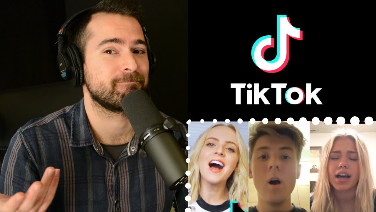 Vocal Coach Reacts - Tik Tok Singers (Better Than Real Artist?) - YouTube