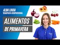 ¿Cuáles son los mejores alimentos para comer en primavera?