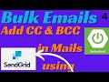 #04 - Send Bulk Emails With SpringBoot | Add CC and Bcc To Emails in SendGrid With SpringBoot