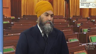 Jagmeet Singh dodges questions on if he will pull Liberal support