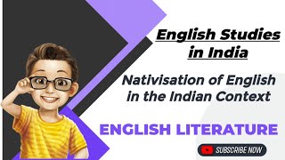 || Nativisation of English in the Indian Context || English Studies in India || #meg10 #ignou