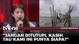 Polemik Pagar Laut, KIARA: Kalo Melihat Desainnya, Ini Seperti Reklamasi | Catatan Demokrasi tvOne