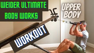 Weider Ultimate Body Works Upper Body Workout (Total Gym)