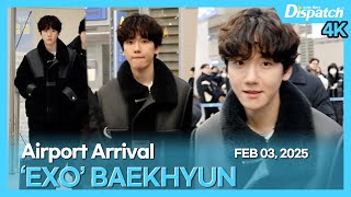 BAEKHYUN(EXO), Incheon International Airport ARRIVAL