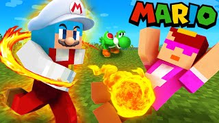 マリオのチートアイテム使ってイタズラ！【まいくら / マインクラフト】