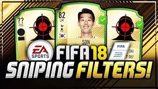 BEST SNIPING FILTERS ON FIFA 18! - TRADING METHODS & SNIPING FILTERS (100K AN HOUR!)