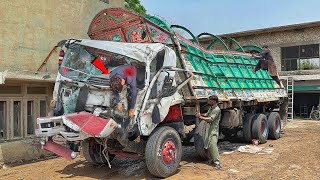 Restore a accident truck