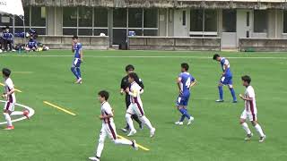 2021.4.29　2021年度 福岡県高等学校総合体育大会サッカー大会（インハイ） 中部ブロック予選会　2部A　九州産業高校　vs　福工大城東　前半