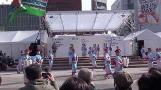 上町よさこい鳴子連 土佐のおきゃく2012 春の舞 中央公園2 mususukunjp