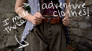 Making Pirate Pants and a Vest for Adventuring