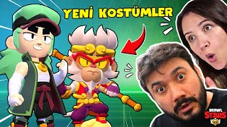 TÜM YENİ AY YILI KOSTÜMLERİNİ ALDIM💫Brawl Stars🐝ARIGİLLER🐝Ayşem Ece Arı