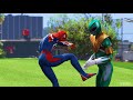 HOMEM ARANHA vs POWER RANGERS - GTA V Mods - Spider-Man vs Power Rangers