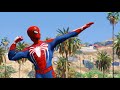 HOMEM ARANHA vs POWER RANGERS - GTA V Mods - Spider-Man vs Power Rangers