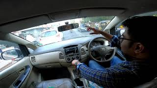 Toyota Innova- Pune Peak traffic hour driving