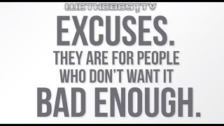 2016 Motivational Video - STOP THE EXCUSES NOW! [HD]