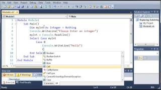 Visual Basic Tutorial 24 Select Case